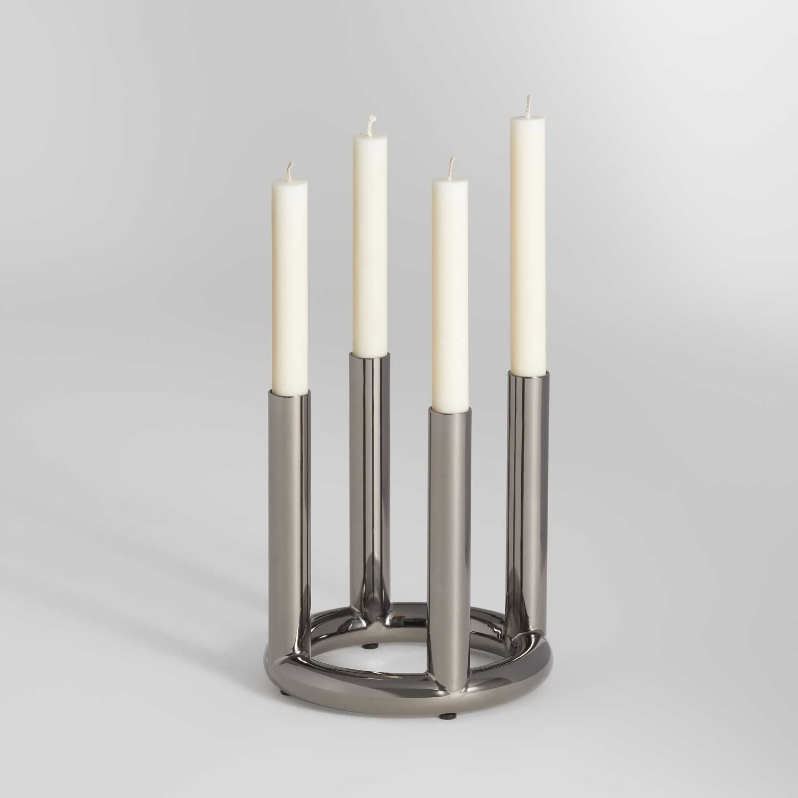 Rad Small Candelabra, Black Nickel