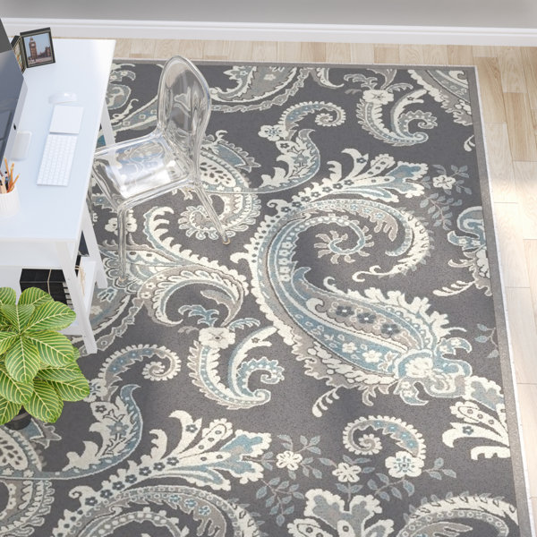 Bungalow Rose Orin Paisley Rug & Reviews | Wayfair