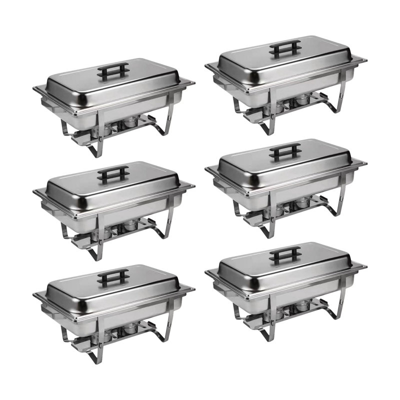 Buffet plat de service pour la maison et l'extérieur 6 pièces / ensembles