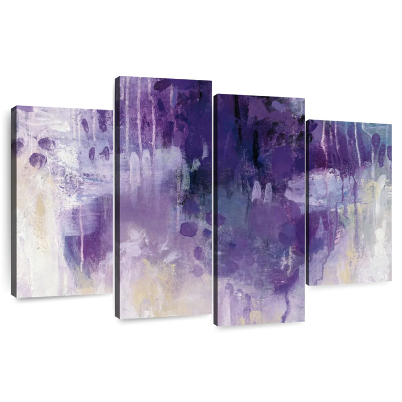 Avery Violet Rain, 22" H x 36" W
