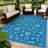 Floral Outdoor Rug Patio Waterproof Foldable Reversible Plastic Straw Rug for RV Camping, Picnic, Beach, Balcony, Deck & Garden-1863580675-1863580679