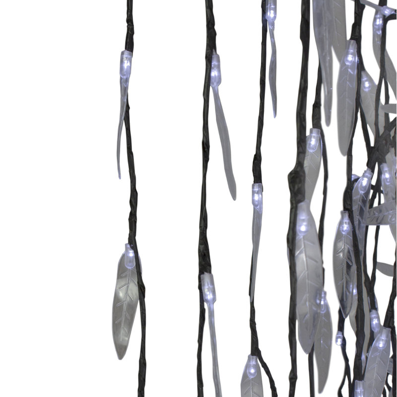 Arbre de Noël 6 pi avec lumières DEL, Blanc
