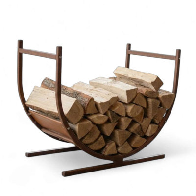48cm W Metal Log Rack