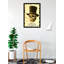 «Officially Licensed Skull smoking», affiche d'art - 24 x 36 po - reproduction décorative - papier affiche - prête à encadrer-1213966764-1213966766
