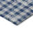 Machine Washable Indoor/Outdoor Christmas Reindeer Xhevrie Blue Rug-452869899