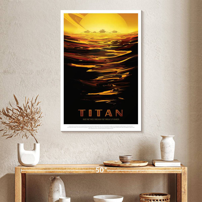 Oberle Titan Retro Print, 39" H x 26" W