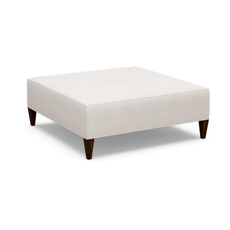 Square Ottoman, Walnut, 3906-73