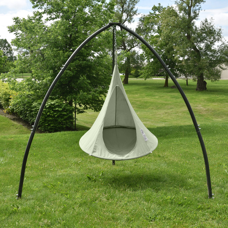 Cacoon - Island Vibe Hanging Chair, Green, 120cm H x 120cm W x 120cm D