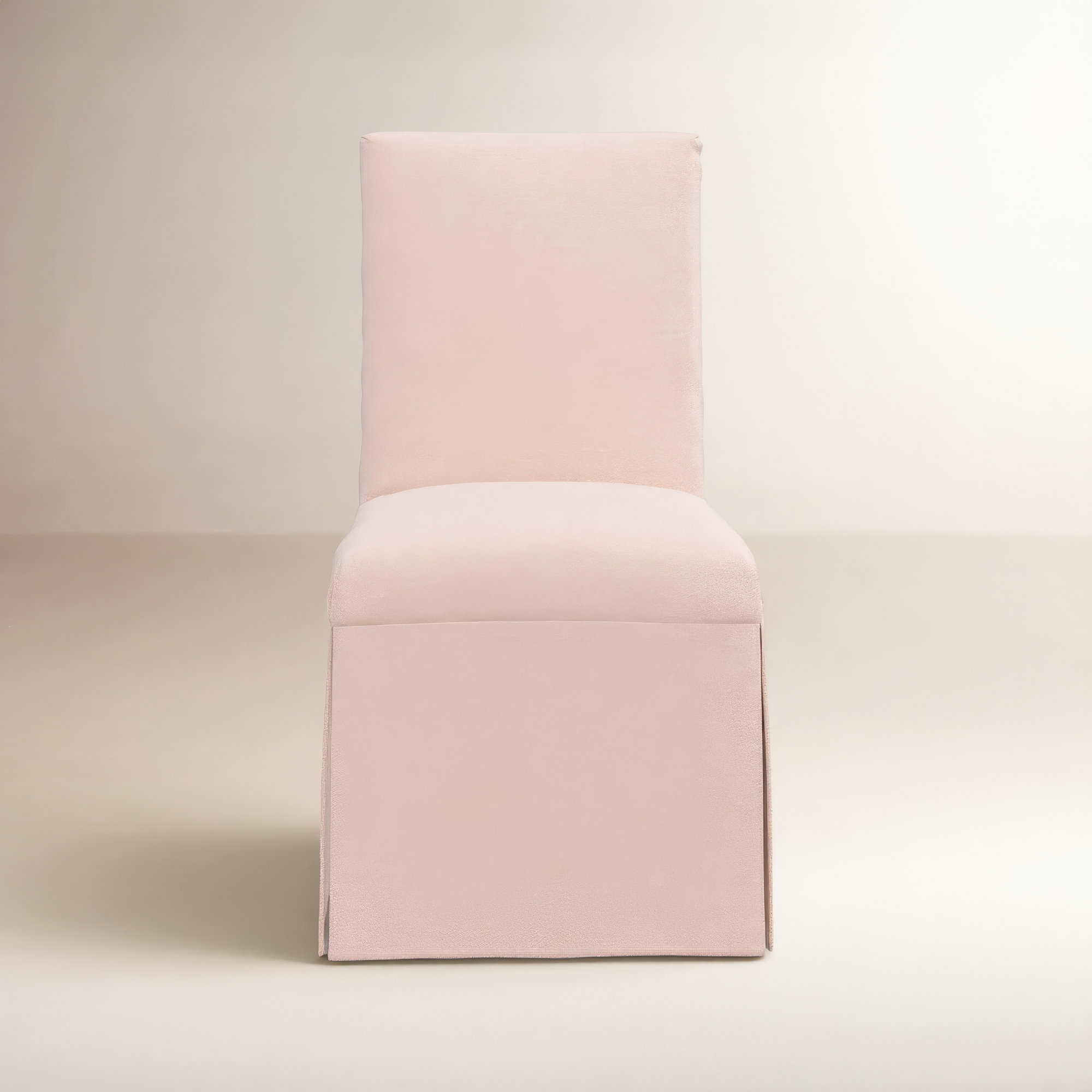 Ivanka Dining Chair, Classic Blush Performance Velvet