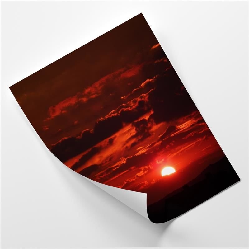 Poster Red Sky Ansicht