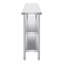 Table de préparation en acier inoxydable