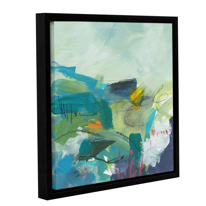 " No Boundaries " by Jan Weiss, 36" H x 36" W x 2" D
