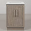 Ensemble de meuble-lavabo simple 24 po Kamila-623850339