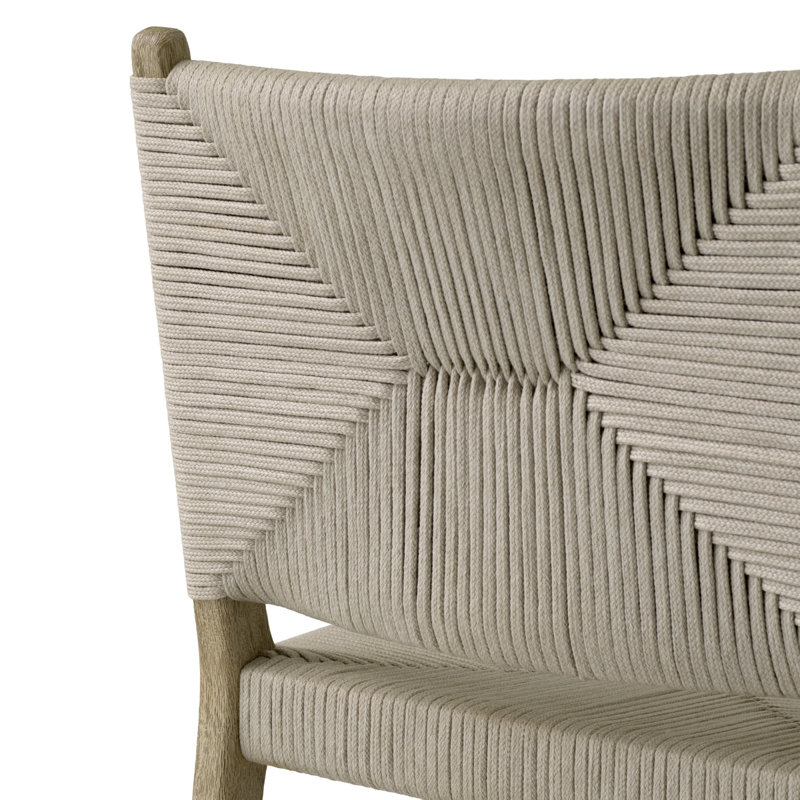 Pivetti Outdoor Teak Dining Side Chair