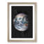 Eastern Hemisphere of Earth - Picture Frame Painting Print-56841853-56841852