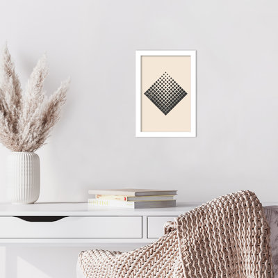 Minimal Halftone Shapes No. 3 Print