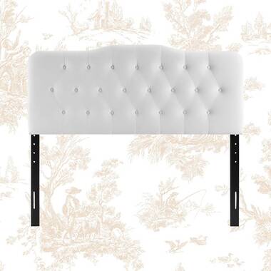 DormCo Rainha - Puffy Tufted College Headboard - Pink Créam