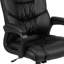  Fauteuil de bureau ergonomique avec accoudoirs rembourrés Big & Tall LeatherSoft-723719539
