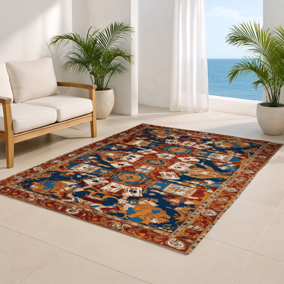 Tapis d'intérieur et d'extérieur brun français