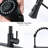 Commercial Sink Faucet In Matte Black Deck Plate - Scratch Proof Finish, Pull Down , 304 Stainless Steel, 1.8Gpm Flow Rate Kitchen With Rust & Spot , Pull-Down Spray, 360 Degree Swivel, Steel-1398601614