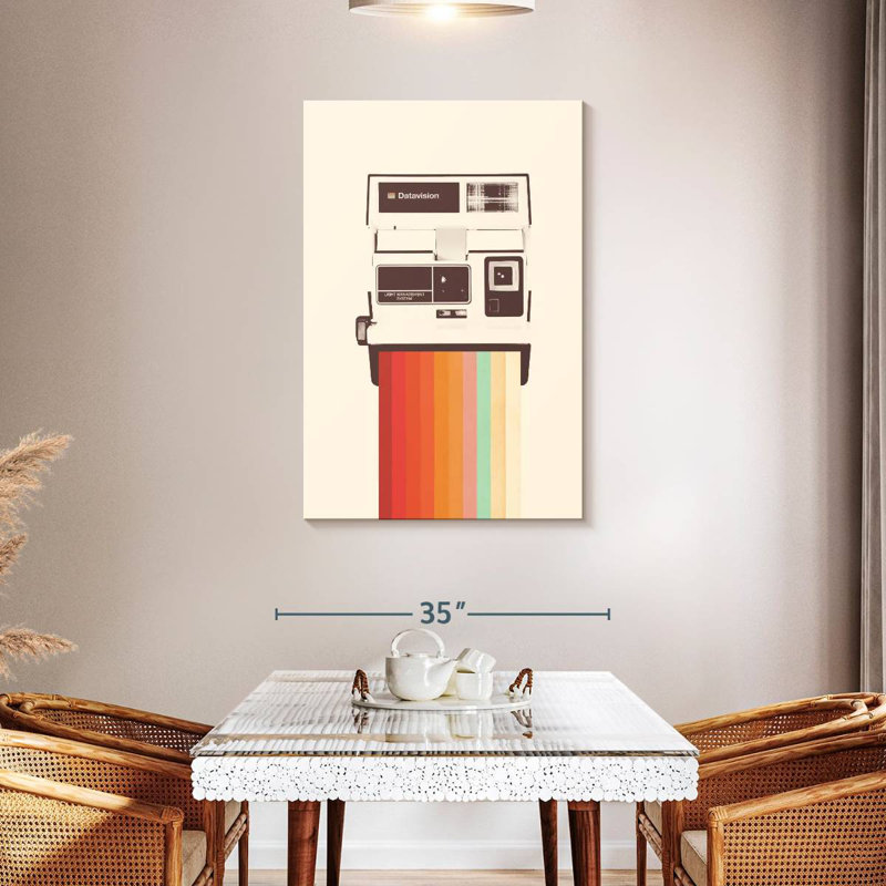 Senne Instant Camera Rainbow, 30" H x 20" W