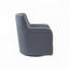 Fauteuil demi-tonneau pivotant rembourré, entièrement assemblé-631297231