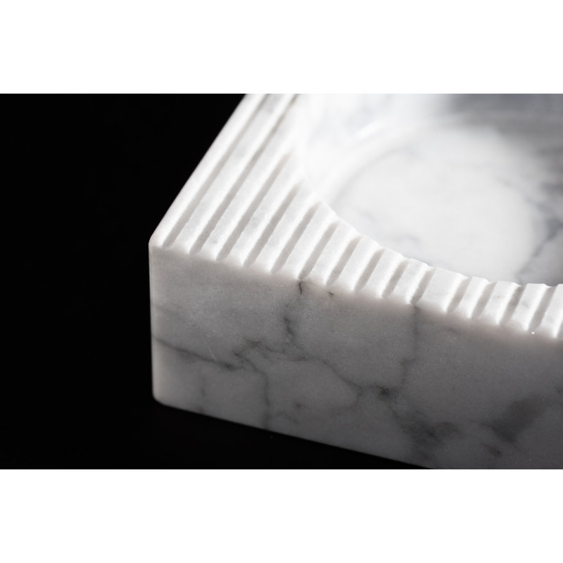 1'' H Marble Tabletop Tealight Holder
