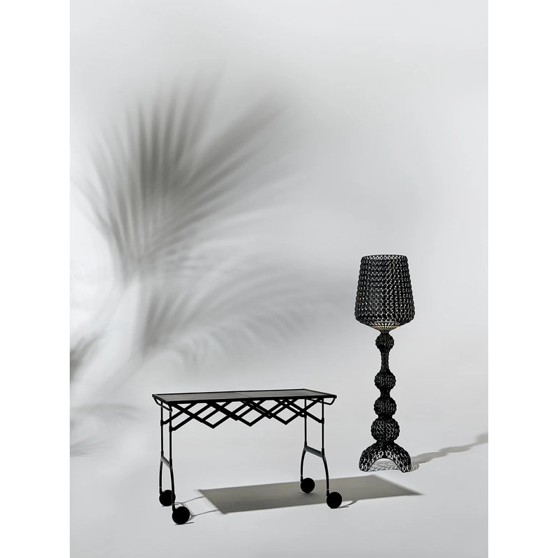 Kabuki LED Floor Lamp, Black