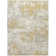 Edgeworth Abstract Machine Woven Cream Gold Area Rug