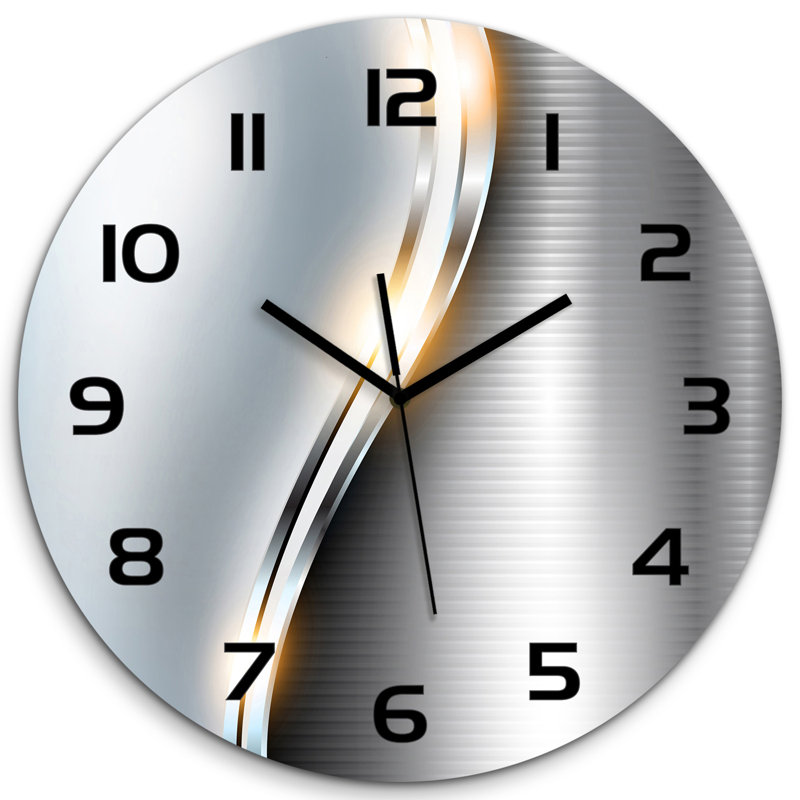 Jesleen Glass Wall Clock