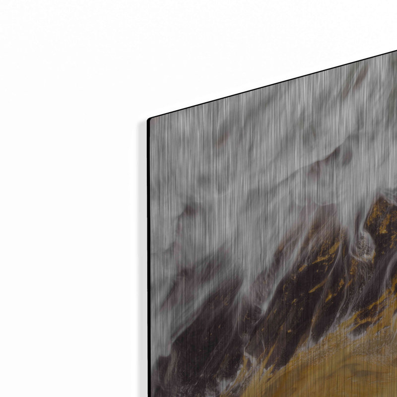 "Vague reculée" par Thomas Haney, H 12 po x l 16 po