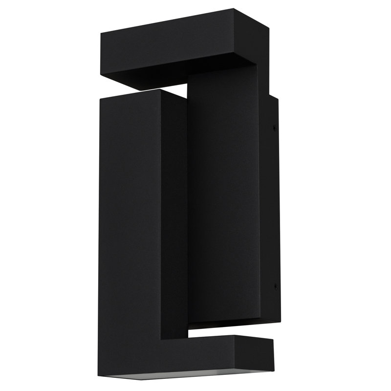 Applique murale à DEL 11,15 pouces avec diffuseur en verre sérigraphié Energy - haute performance intelligente 72 lumens 24w 3 température de couleur sélectionnable 3000k / 4000k 5000k pour les zones intérieures sèches ou humides 120 277v