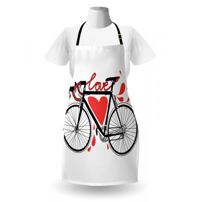 Valentine's Day Bib Apron