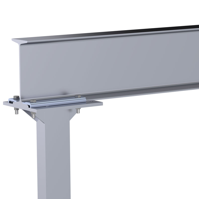 Fixed Alum Gantry Crane, 132" H x 64.68" W x 144" D