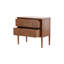 Furniture Classics Regis Natural Mindi Wood 2-Drawer Chest