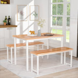 Blomkest 4 - Person Four Leg Dining Set