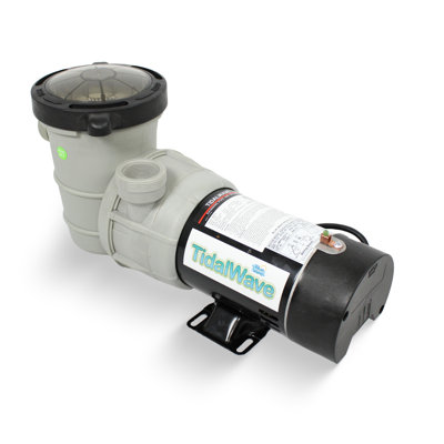 Blue Wave Tidal Wave Maxi II Above Ground Pool Pump – Dual-Speed 1 HP Pool Pump Replacement with Energy-Efficient Motor, Dual-Port Design, and Self-Priming Feature – Swimming Pool Pump