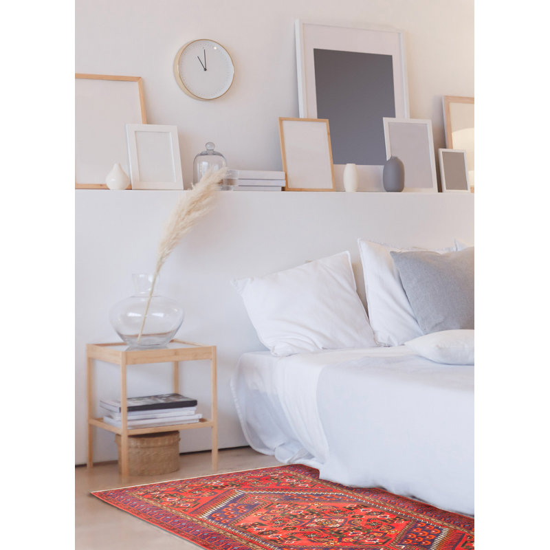 Tapis rouge Andelz 4 pi 3 po x 6 pi 8 po