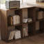 Bureaux rectangulaires en bois massif brun clair-107394635-107394639