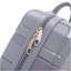 14 "/ 20" / 24 "/ 28" 4 pièces / ensemble dans une valise à roulettes en PP, une valise de transport, une tringle en fer, une serrure à mot de passe à combinaison, un étui à cosmétiques de 14 po (gris clair)