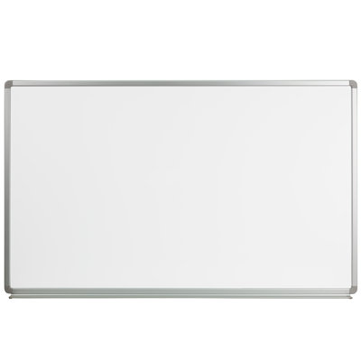Magnes 3' W x 2' H Magnetic Marker Board with Galvanized Aluminum Frame