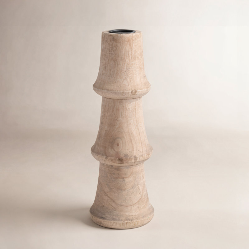 Benhurst 8'' H Stoneware Tabletop Candlestick