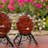 Assorted Ceramic Globe Tabletop Accents "Florence" (Set of 3)-1042972545