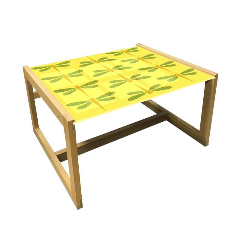 Jaecob Sled Coffee Table, 62cm H x 74cm W x 40cm D