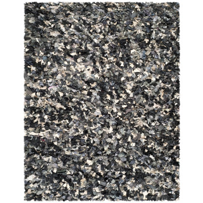 Godsey Shag Hand Woven Performance Rug