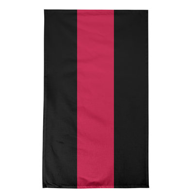Serviette de thé à rayures pour équipe de football baltimore retour