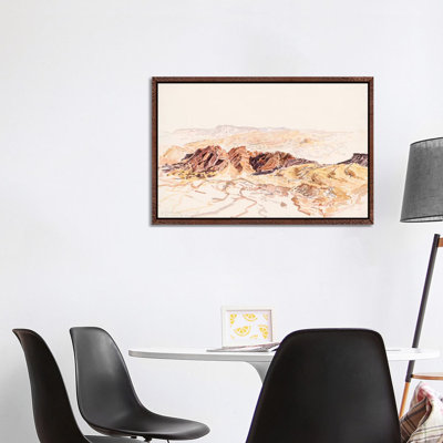 Makhtesh Ramon by Itzu Rimmer - Print on Canvas