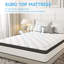23cm Memory Foam Mattress Pocket Sprung Hybrid Mattress-125819607