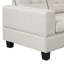 Canapé modulaire en L avec repose-pieds et 2 coussins Ari-119399920