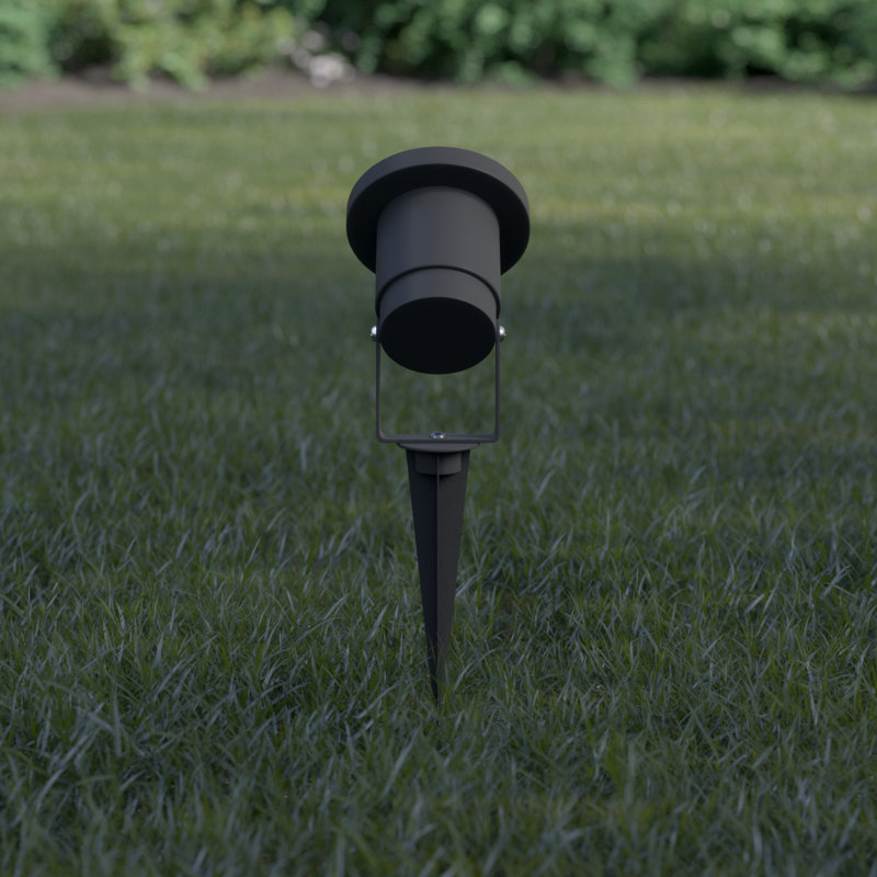 Tesfai Black Aluminum Spotlight Kit, No Bulb